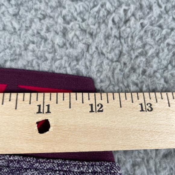 Gymshark Leggings Womens XXS Purple Seamless High Waist Stretch Slim Fit Logo - Picture 6 of 10